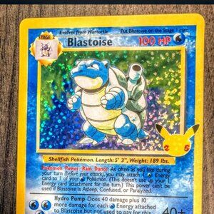 Celebrations Blastoise Celebrations Great condition Centering